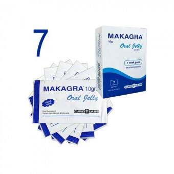 Makagra Oral Jelly – 7 Jeleuri pentru erecție