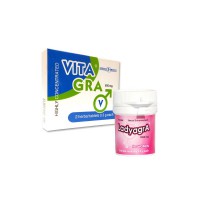 VITA GRA –2 Tablete pentru bărbați + Tablete excitante pentru femei – LadyagrA